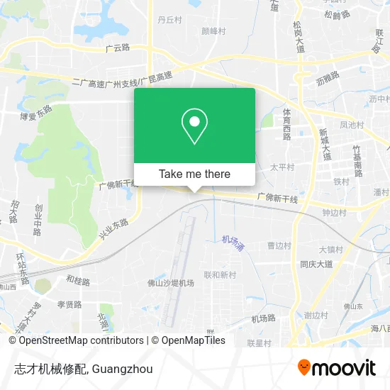 志才机械修配 map
