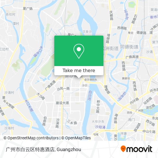 广州市白云区特惠酒店 map