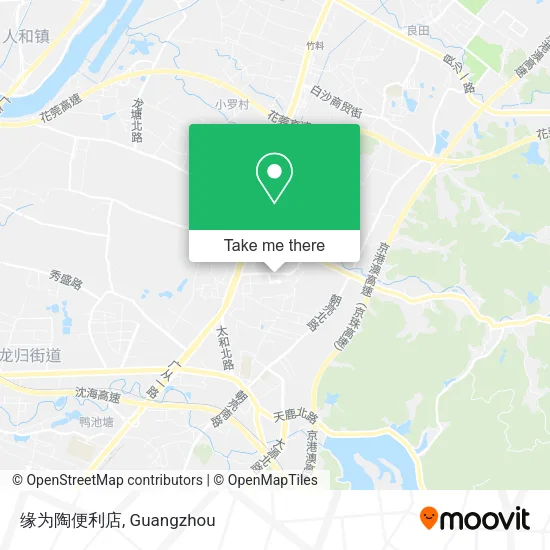 缘为陶便利店 map