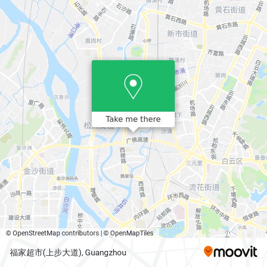 福家超市(上步大道) map
