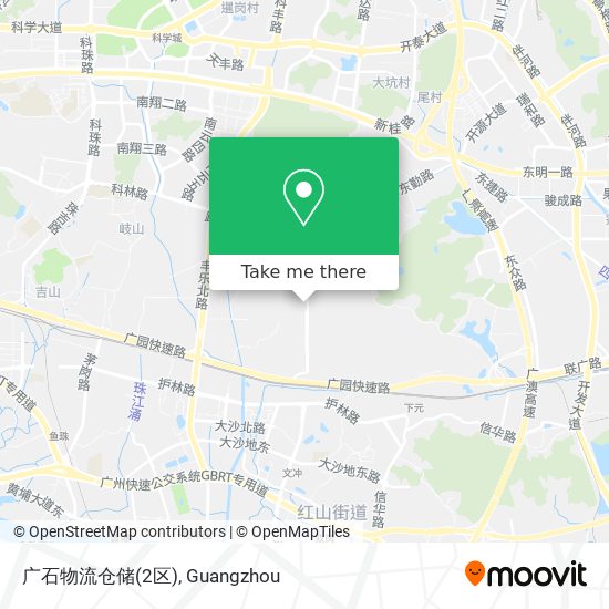 广石物流仓储(2区) map