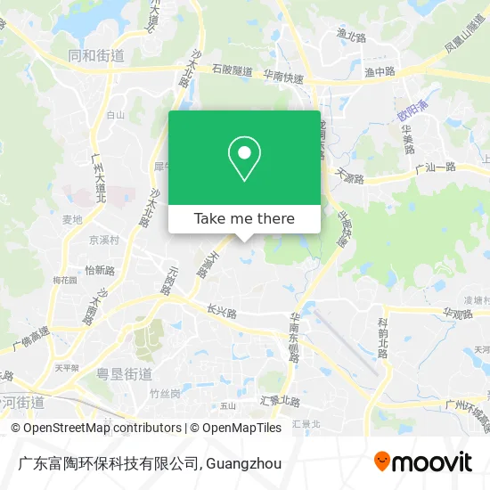 广东富陶环保科技有限公司 map