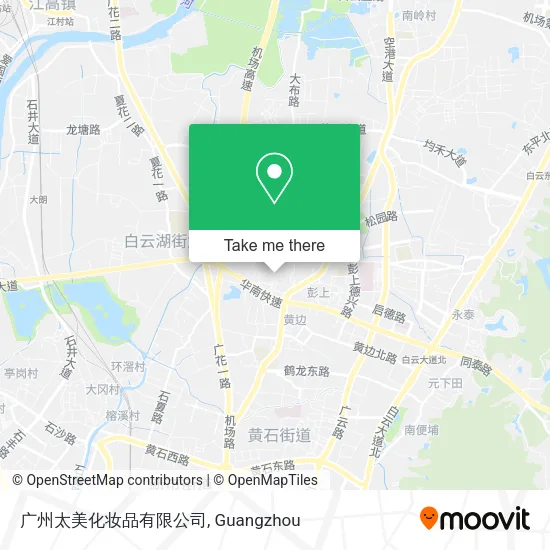 广州太美化妆品有限公司 map