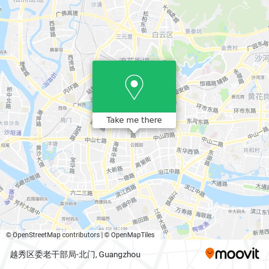 越秀区委老干部局-北门 map