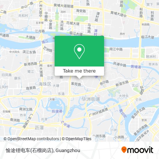 愉途锂电车(石榴岗店) map