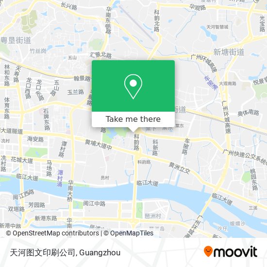 天河图文印刷公司 map