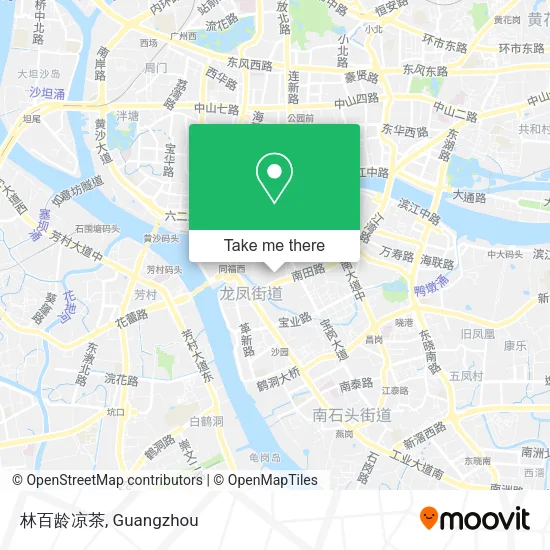 林百龄凉茶 map
