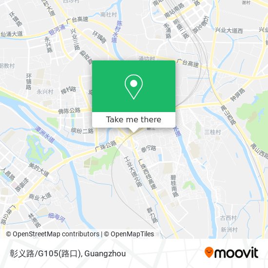 彰义路/G105(路口) map