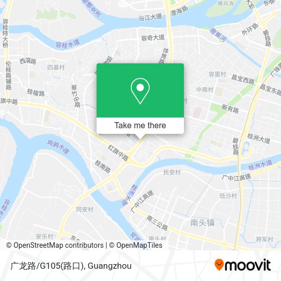 广龙路/G105(路口) map