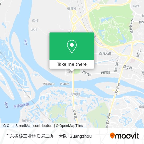 广东省核工业地质局二九一大队 map