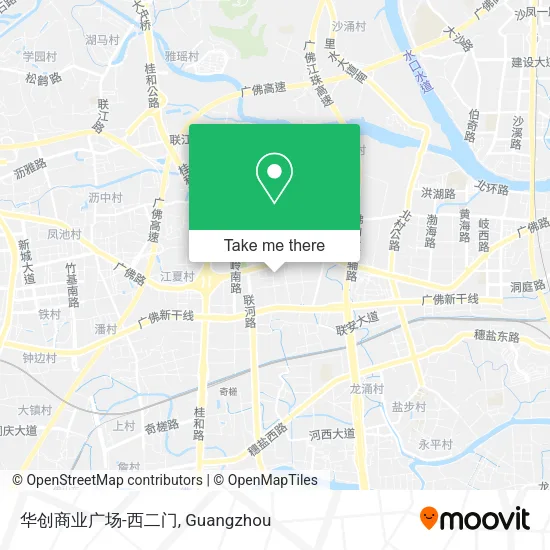 华创商业广场-西二门 map