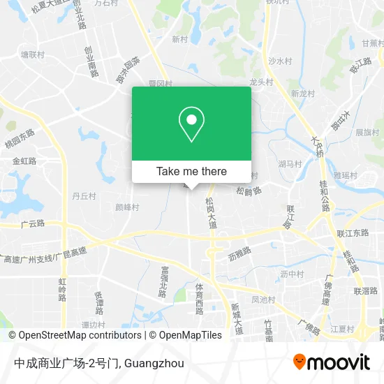 中成商业广场-2号门 map