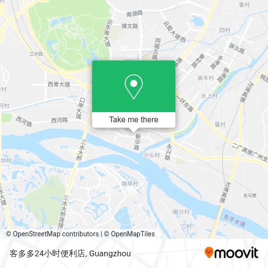 客多多24小时便利店 map