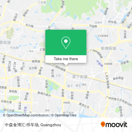 中森食博汇-停车场 map