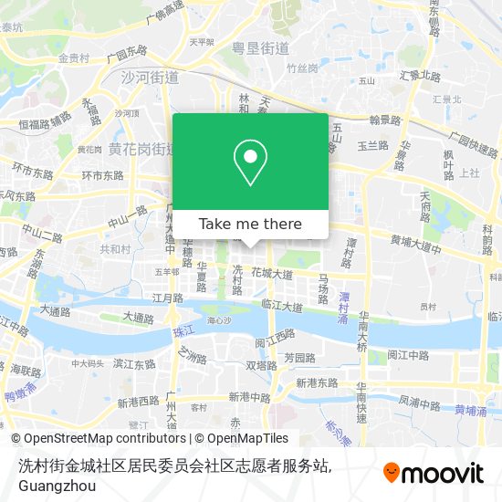 洗村街金城社区居民委员会社区志愿者服务站 map