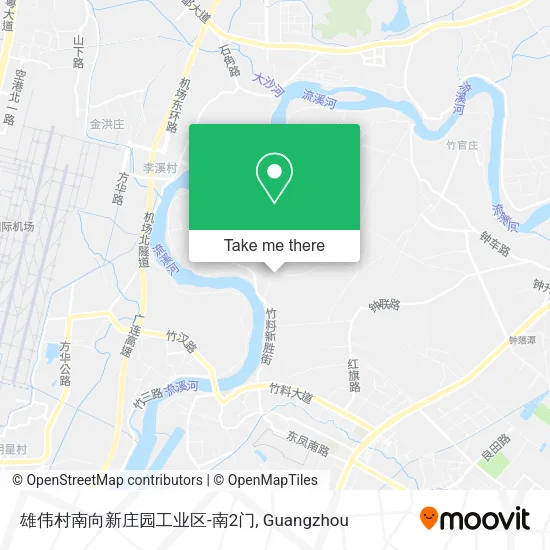 雄伟村南向新庄园工业区-南2门 map