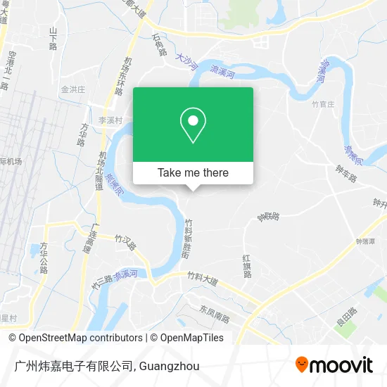 广州炜嘉电子有限公司 map