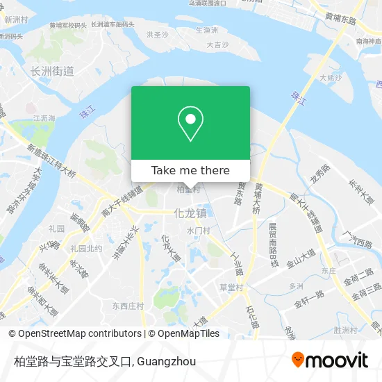 柏堂路与宝堂路交叉口 map