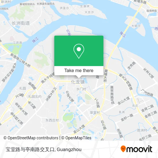 宝堂路与亭南路交叉口 map