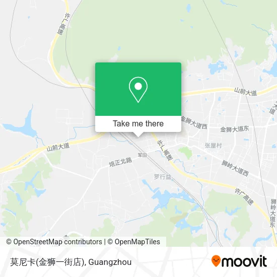 莫尼卡(金狮一街店) map