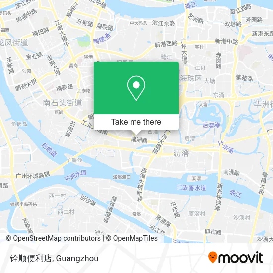 铨顺便利店 map