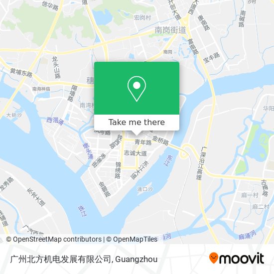广州北方机电发展有限公司 map