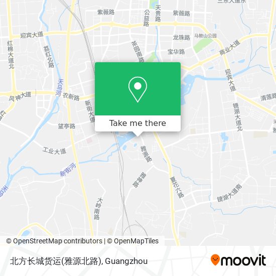 北方长城货运(雅源北路) map