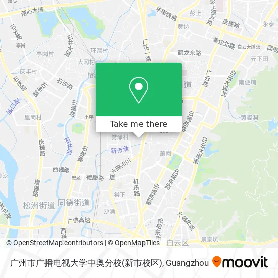 广州市广播电视大学中奥分校(新市校区) map