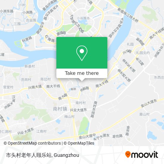 市头村老年人颐乐站 map