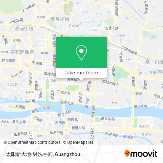 太阳新天地-男洗手间 map