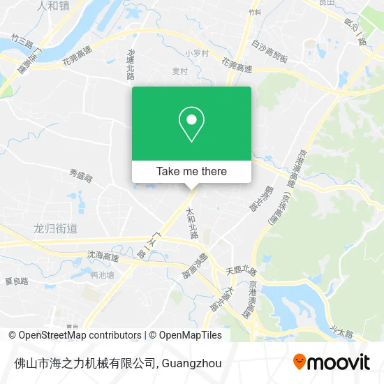 佛山市海之力机械有限公司 map