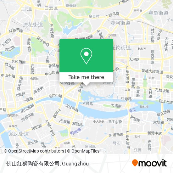 佛山红狮陶瓷有限公司 map