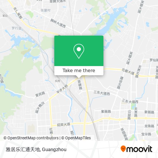 雅居乐汇通天地 map