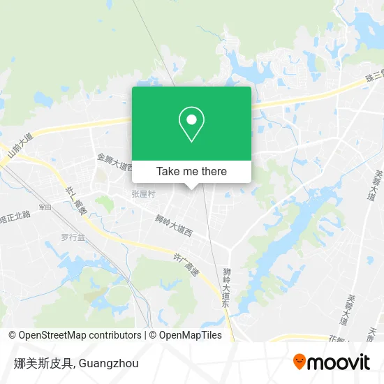 娜美斯皮具 map