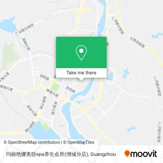 玛丽艳娜美痧spa养生会所(增城分店) map