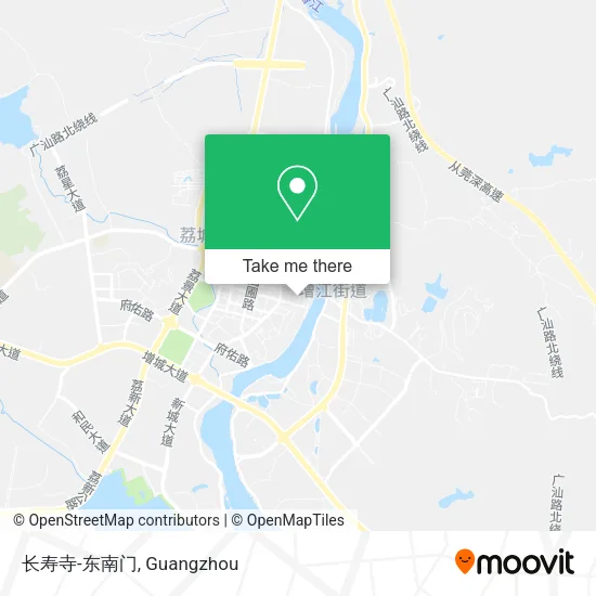 长寿寺-东南门 map