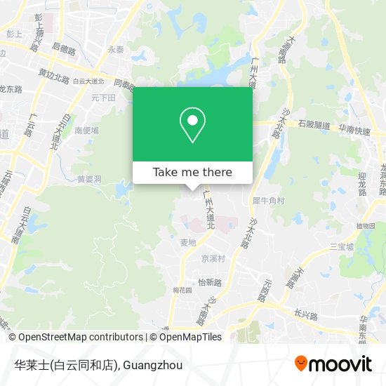 华莱士(白云同和店) map