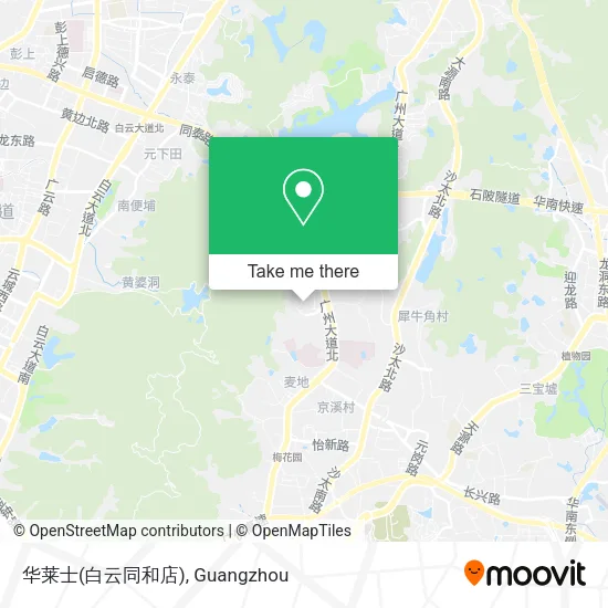 华莱士(白云同和店) map