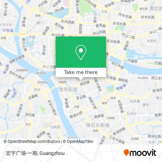 宏宇广场-一期 map