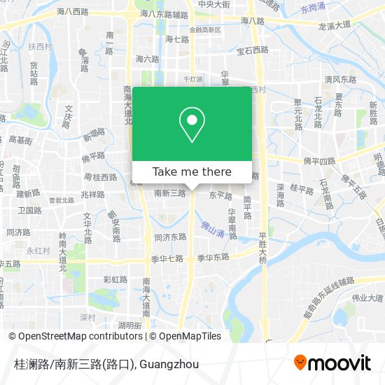 桂澜路/南新三路(路口) map
