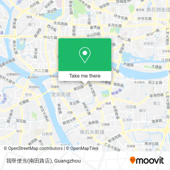 我呀便当(南田路店) map