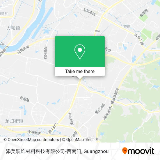 添美装饰材料科技有限公司-西南门 map