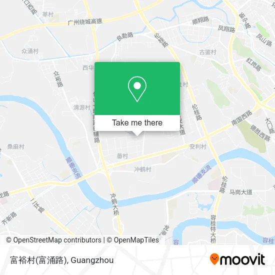 富裕村(富涌路) map