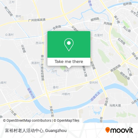 富裕村老人活动中心 map