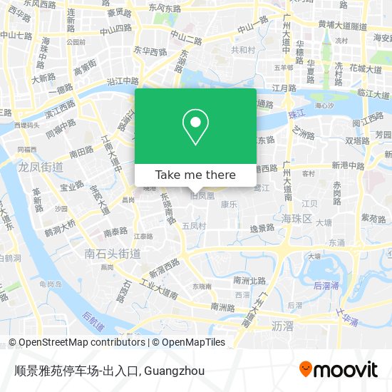 顺景雅苑停车场-出入口 map