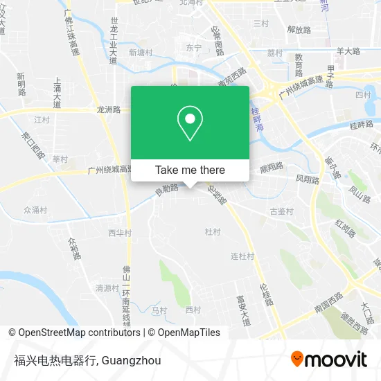 福兴电热电器行 map