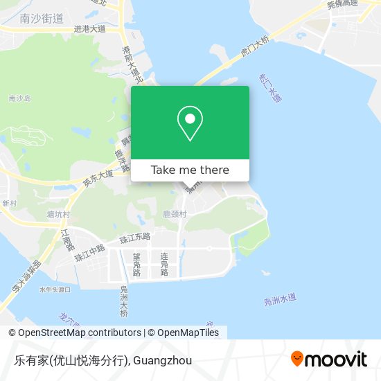 乐有家(优山悦海分行) map