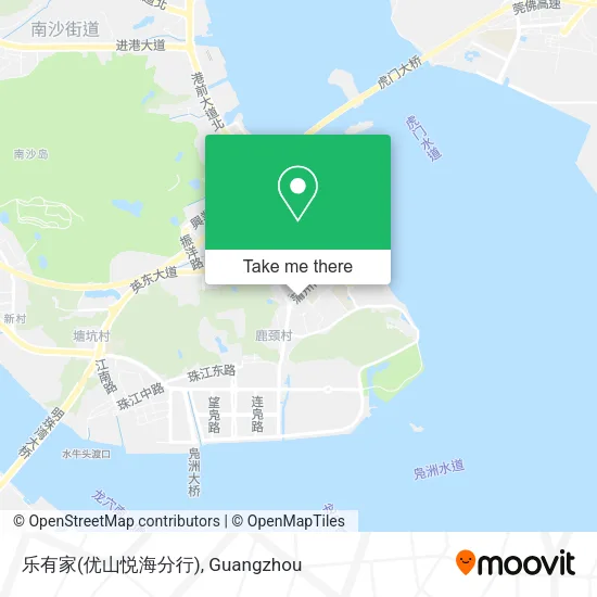 乐有家(优山悦海分行) map