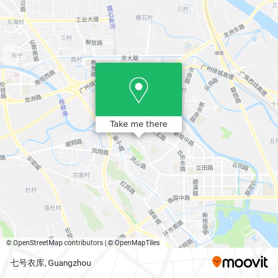七号衣库 map