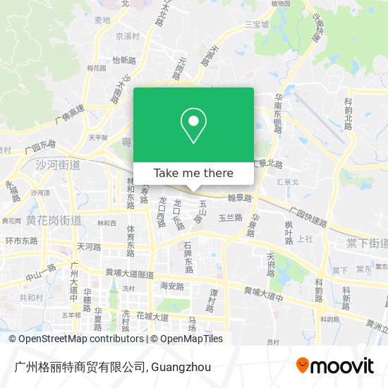 广州格丽特商贸有限公司 map